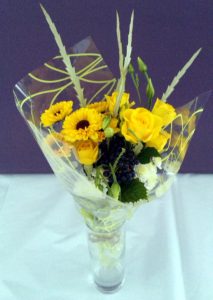 Small yellow bouquet by Shrinking Violet
